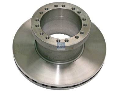 DT Spare Parts - Brake disc, D: 330 mm, 8 bores, P: 155 mm, M12 x 1,75, H: 143.5 mm, S: 34 mm, s: 30 mm - 5.21225SP