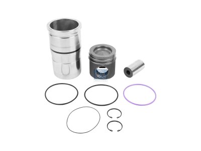 DT Spare Parts - Piston with liner, D: 131 mm - 2.90116