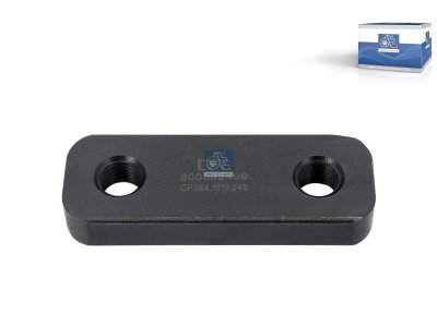 DT Spare Parts - Spring shackle, Lb: 90 mm, M20 x 2,5, L: 139 mm, W: 50 mm, S: 20 mm - 2.61246