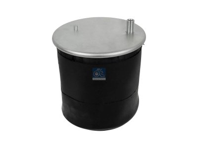 DT Spare Parts - Air spring, with steel piston, D: 286 mm, Dmax: 331 mm, M16 x 1,5, M24 x 1,5, L: 344 mm - 6.13035