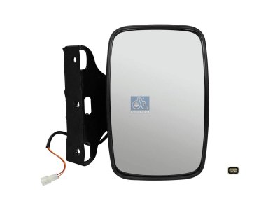 DT Spare Parts - Kerb observation mirror, heated, R: 300 mm - 7.73201