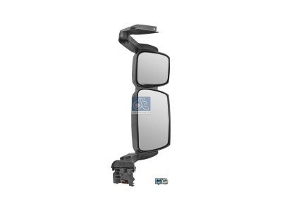 DT Spare Parts - Main mirror, complete, right, heated, electrical, r: 300 mm, R: 1200 mm - 7.73109
