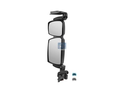 DT Spare Parts - Main mirror, complete, left, heated, electrical, r: 300 mm, R: 1200 mm - 7.73102