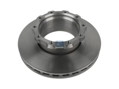 DT Spare Parts - Brake disc, D: 434 mm, 10 bores, P: 235 mm, M16 x 1,5, d: 203 mm, H: 130 mm, S: 45 mm, s: 41 mm - 2.40557