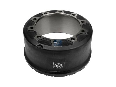 DT Spare Parts - Brake drum, D: 420 mm, 10 bores, b: 23 mm, P: 335 mm, d: 290 mm, H: 226 mm, B: 199 mm - 10.13202