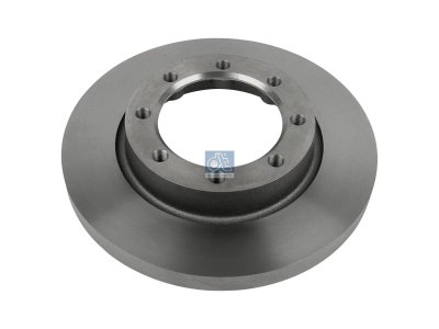 DT Spare Parts - Brake disc, D: 380 mm, 8 bores, P: 180 mm, M18 x 1,5, d: 145 mm, H: 68 mm, S: 30 mm, s: 26 mm - 4.65961