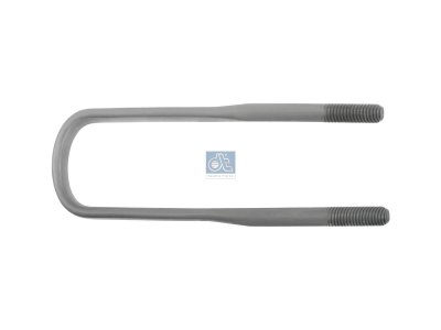 DT Spare Parts - U-bolt, M24, L: 380 mm, w: 103 mm - 7.11022 - 2 Pack