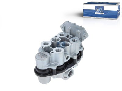 DT Spare Parts - 4-circuit-protection valve, without sensor, M16 x 1,5, M22 x 1,5, Po21: 7.5 bar, Po22: 7.5 bar, Po23: 8 bar, Po24: 8 bar, Pc21: 6.5 bar, Pc22: 6.5 bar, Pc23: 6.5 bar, Pc24: 6.5 bar - 7.16132