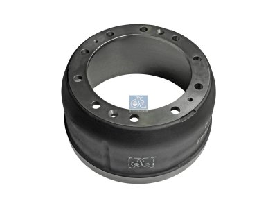 DT Spare Parts - Brake drum, D: 410 mm, 10 bores, b: 23 mm, P: 335 mm, d: 285 mm, H: 242 mm, B: 193 mm - 7.34074