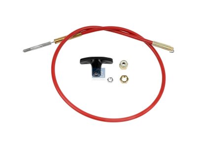 DT Spare Parts - Bowden cable, front flap, L: 800 mm - 3.80727
