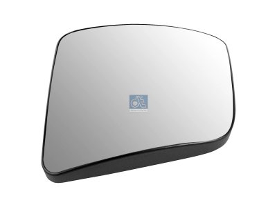 DT Spare Parts - Mirror glass, wide view mirror, right, heated, R: 300 mm - 4.65747