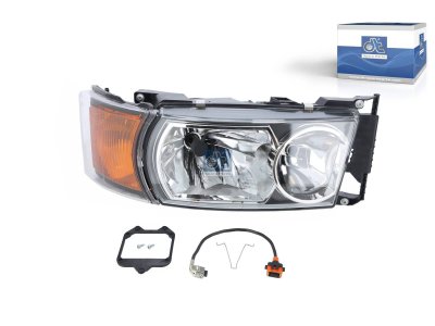 DT Spare Parts - Headlamp, right, without ballast unit, Xenon - 1.21975