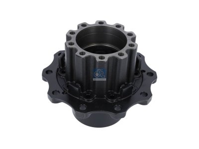 DT Spare Parts - Wheel hub, without bearings, d1: 157 mm, d2: 170 mm, D: 377 mm, 10 bores, b: 22 mm, P: 335 mm, H: 297.5 mm - 4.64723