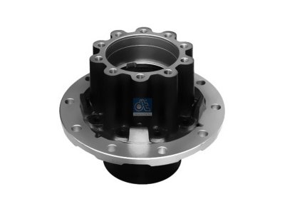 DT Spare Parts - Wheel hub, without bearings, d1: 160 mm, d2: 170 mm, D: 377 mm, 10 bores, b: 22 mm, P: 335 mm, H: 313 mm - 4.64733