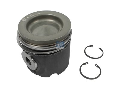DT Spare Parts - Piston, complete with rings, D: 131 mm, L: 130.7 mm - 2.10449