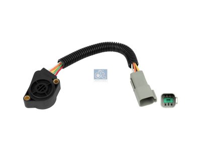 DT Spare Parts - Sensor, accelerator pedal, grey connector, 5 poles - 2.16237SP