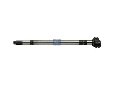 DT Spare Parts - Brake camshaft, right, D: 46 mm, L1: 698 mm, L3: 642 mm, 10 teeth - 10.33542
