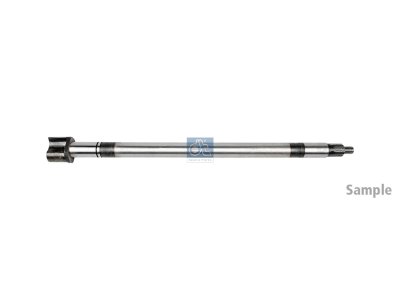 DT Spare Parts - Brake camshaft, left, D: 46 mm, L1: 826 mm, L3: 770 mm, 10 teeth - 10.33549