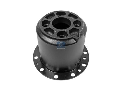 DT Spare Parts - Differential housing, rear axle, d1: 101.5 mm, d2: 268 mm, D1: 280 mm, D2: 377 mm, H: 287 mm, 4 bores x 33,2 mm - 2.35291
