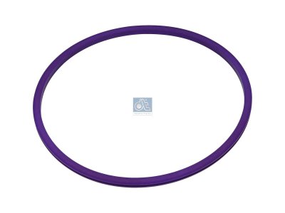 DT Spare Parts - Seal ring, purple, d: 146 mm, D: 157.4 mm, H: 5 mm - 5.41125 - 10 Pack