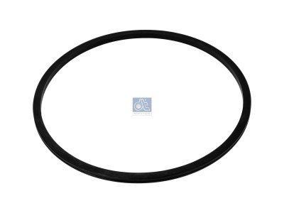 DT Spare Parts - Seal ring, black, d: 146 mm, D: 157.4 mm, H: 5 mm - 5.41126 - 10 Pack