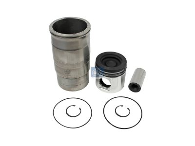 DT Spare Parts - Piston with liner, D: 127 mm - 1.33121