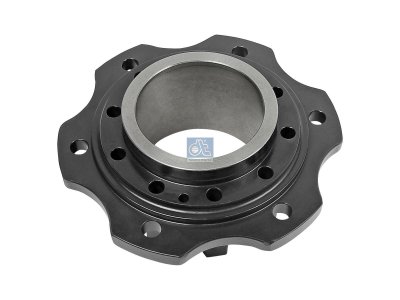 DT Spare Parts - Wheel hub, without bearings, d1: 140 mm, d2: 140 mm, D: 121.5 mm, 6 bores, b: 18 mm, H: 290 mm - 3.67638
