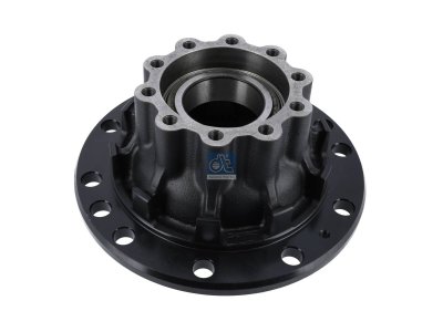 DT Spare Parts - Wheel hub, with bearing, d1: 145 mm, d2: 150 mm, D: 380 mm, 10 bores, b: 25 mm, H: 213 mm - 5.30176