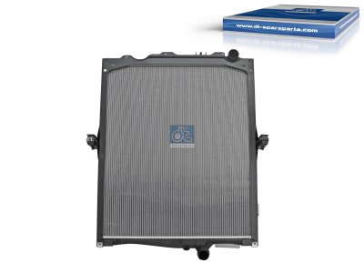 DT Spare Parts - Radiator, L: 1020 mm, W: 910 mm, T: 52 mm - 2.15495