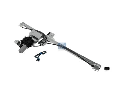 DT Spare Parts - Window regulator, electrical, right, with motor - 4.67903