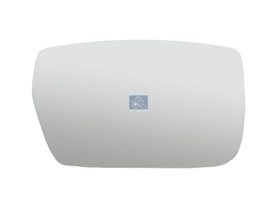 DT Spare Parts - Mirror glass, main mirror, left, heated - 7.73414