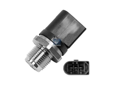 DT Spare Parts - Pressure sensor, M18 x 1,5, SW: 27, 3 poles - 4.66949