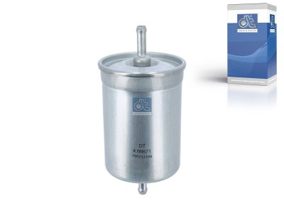DT Spare Parts - Fuel filter, D: 75 mm, H: 158 mm - 4.66671