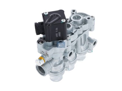 DT Spare Parts - Solenoid valve, ECAS, 24 V, M16 x 1,5, M22 x 1,5, max. 13 bar, 3 poles - 3.72076