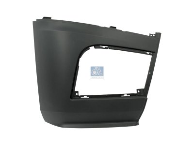 DT Spare Parts - Bumper, right, grey - 4.67437SP