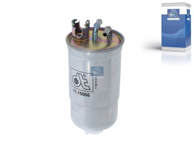 DT Spare Parts - Fuel filter, without seal rings, D: 87 mm, H: 198 mm - 11.15008