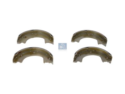 DT Spare Parts - Brake shoe kit, with linings - 4.91912