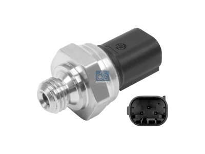 DT Spare Parts - Pressure sensor, 12 V, M12 x 1,5, SW: 24, L: 46 mm, 3 poles - 4.69092