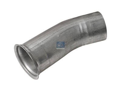DT Spare Parts - Exhaust pipe, L: 370 mm - 2.14856