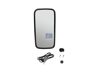 DT Spare Parts - Main mirror, heated, R: 1800 mm - 3.86001SP