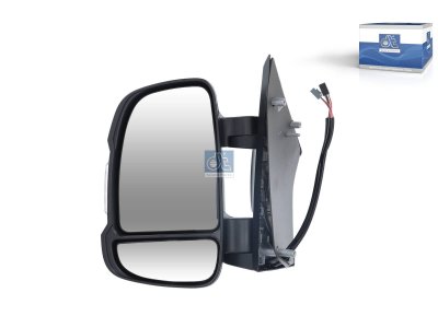 DT Spare Parts - Main mirror, left, heated, electrical, with temperature sensor - 12.83006