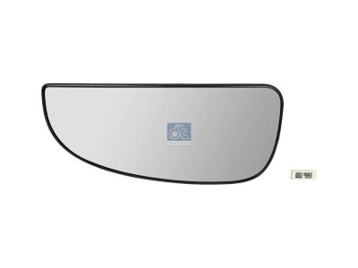 DT Spare Parts - Mirror glass, wide view mirror, left, heated - 12.83503
