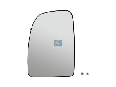 DT Spare Parts - Mirror glass, main mirror, left, heated, W: 191 mm, H: 264 mm - 12.83403