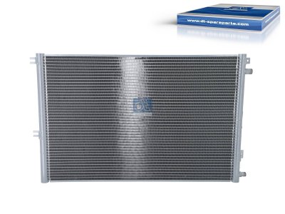 DT Spare Parts - Condenser, L: 695 mm, W: 426 mm, T: 22 mm - 7.74076