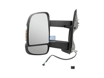 DT Spare Parts - Main mirror, left, heated, electrical - 12.83022