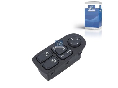 DT Spare Parts - Switch, window regulator, left - 5.80024
