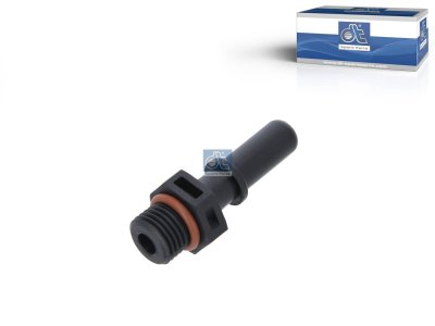 DT Spare Parts - Pipe union, fuel filter, D: 10 mm - 2.12482