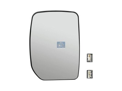 DT Spare Parts - Mirror glass, main mirror, right, electrical - 13.83052