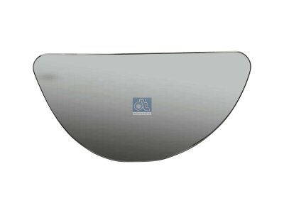 DT Spare Parts - Mirror glass, right, lower, W: 100 mm, H: 155 mm - 13.83054