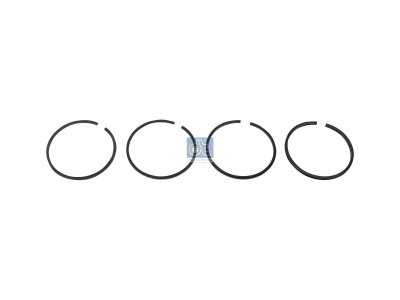 DT Spare Parts - Piston ring kit, D: 77 mm - 4.92039